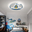 Chandelier with Pink Finish Option for Kids' Room