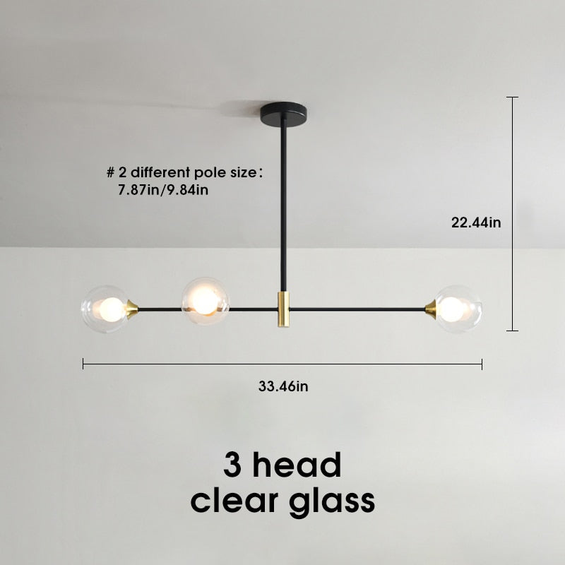 Lyra Glass Ball Lamp for Bright Illumination