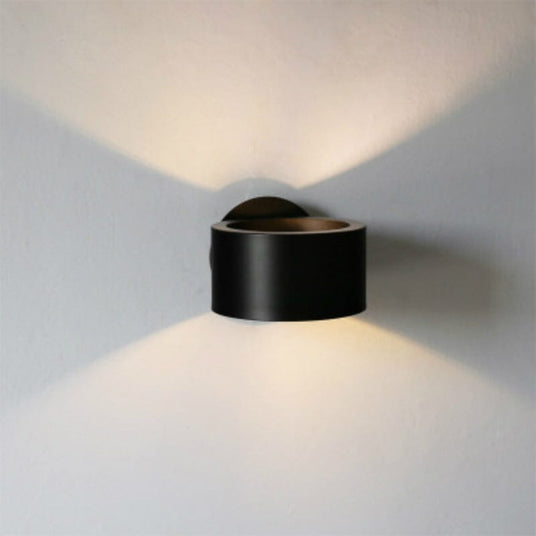 Bedroom lighting fixture close-up