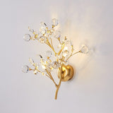 Nature inspired wall light for entryway