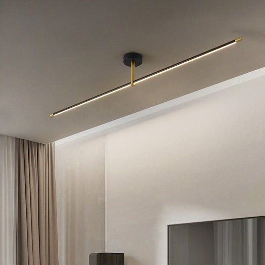 Acrylic Ceiling Light Black Finish Option