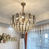 Bedroom chandelier accent