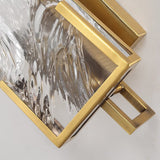 Crystal wall lamp for bedroom accent lighting