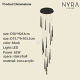 Liora Chandelier for Work Buildings and Offices