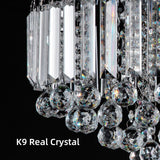 Handcrafted K9 Crystal Chandelier Fixture