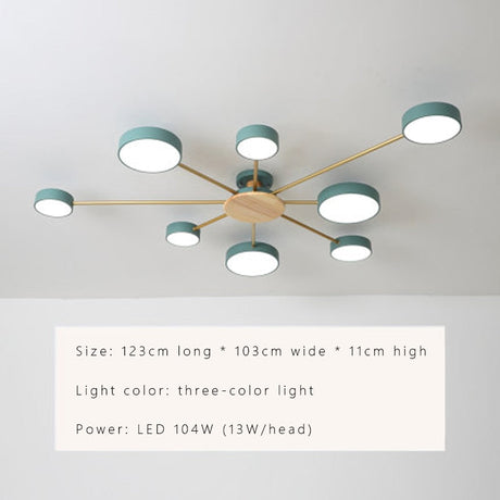 Luminax Scandinavian Modern LED Chandelier - Additional View 6