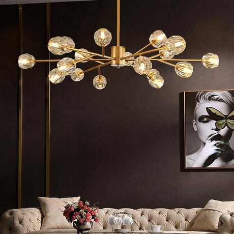 Seraphine Crystal LED Chandelier for Dining Room