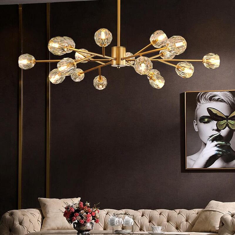 Seraphine Crystal LED Chandelier for Dining Room
