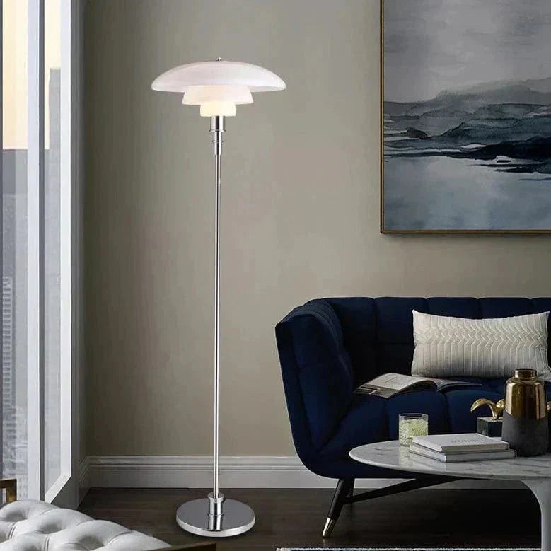 Parasol Floor Lamp Broad Footprint Base Detail