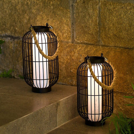 Waterproof lantern light for patio spaces
