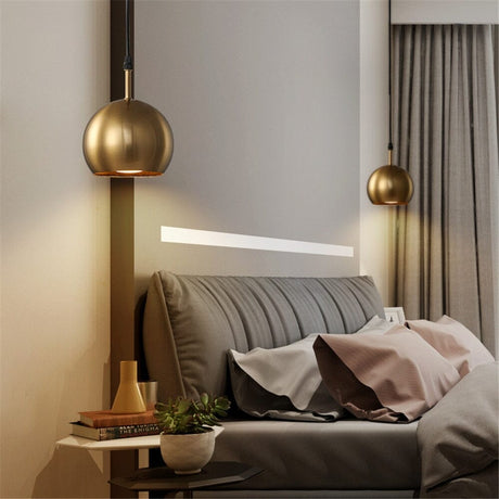 Elora Brass Pendant Light for Kitchen