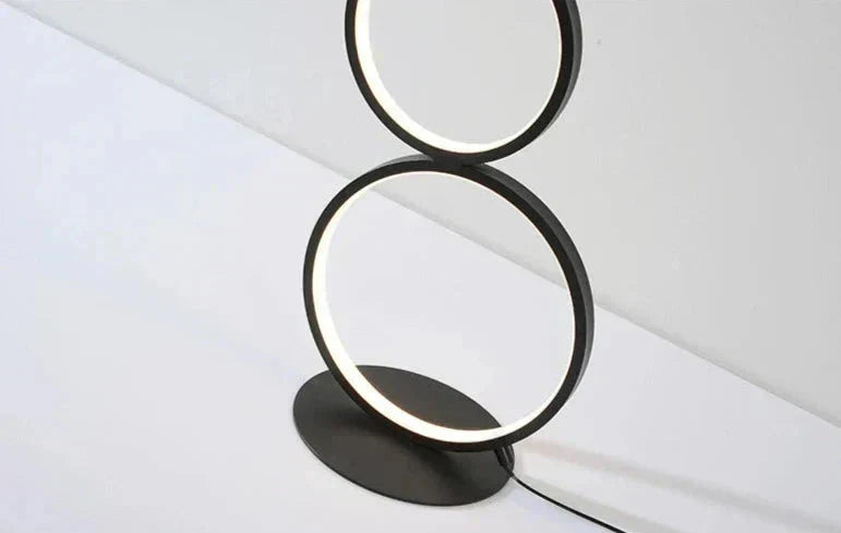 Ring Shaped Floor Lamp Touch On Off Switch