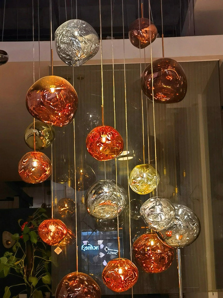 Colorful Pendant Light for Small Space Decor