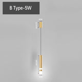 Pendant light warm glow evening ambiance