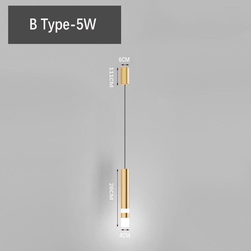 Pendant light warm glow evening ambiance
