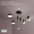 black chandelier for restaurant and office spaces