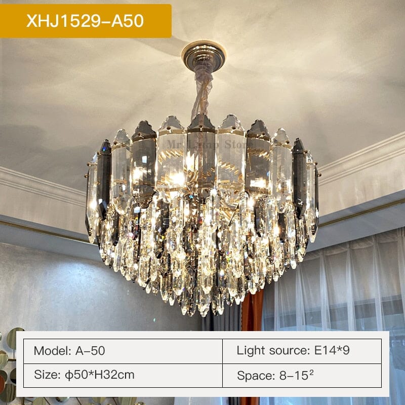 Post-modern chandelier for dining areas