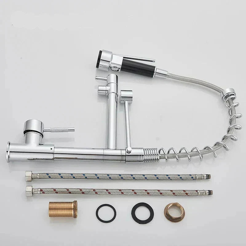 Dual Spout Faucet for Modern Kitchen