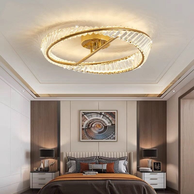 K9 Crystal Helix Chandelier for Dining Room