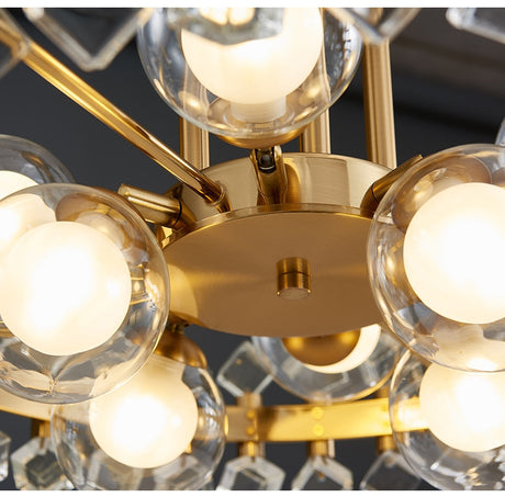 Lumira Chandelier Dimmable LED Ambient Glow - OpalDwell