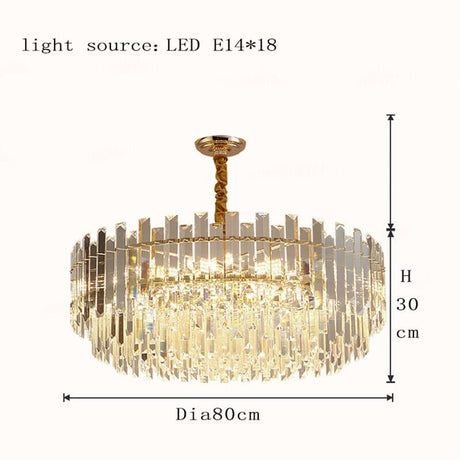 Stainless Steel Chandelier Design