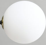 Lyra Fixture – Clear and Milky Glass Shade