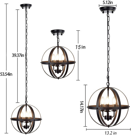 chain pendant lighting for living areas