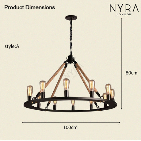 alloy chandelier for traditional decor
