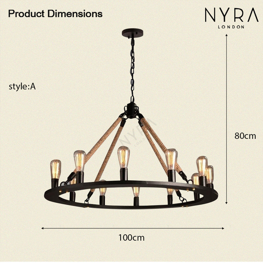 alloy chandelier for traditional decor