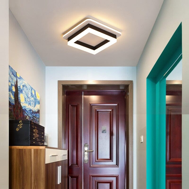 Liora Ceiling Lamp Installed Above Corridor