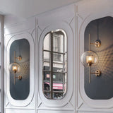 Wall mounted wall sconce for hallway