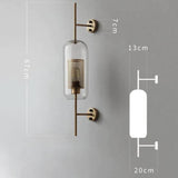 Glass Wall Sconce finish detail