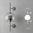 Wall-mounted wall sconce for bedroom