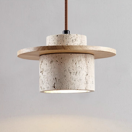 Travertine Pendant Light for Modern Living Room