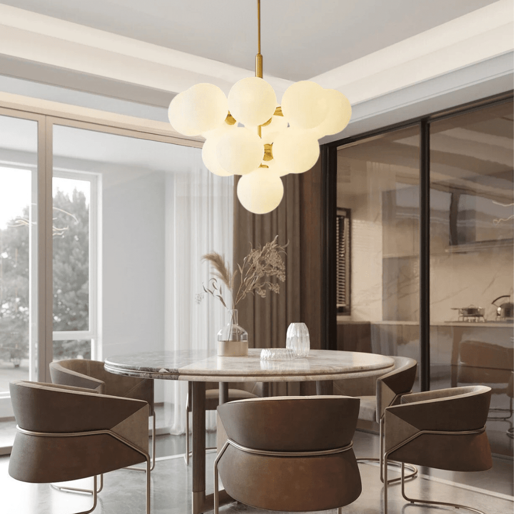 Five-Head Iron Pendant Light for Kitchen