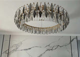 Crystal Chandelier Iron and Acrylic Construction