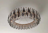 LED Crystal Chandelier E14 Bulb Fixture