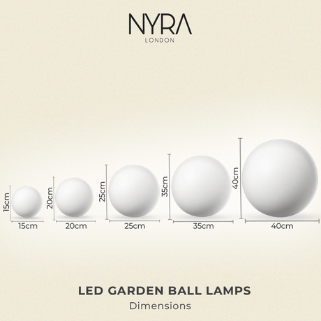 Backyard ambiance light at dusk