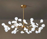 shadeless led chandelier for modern interiors