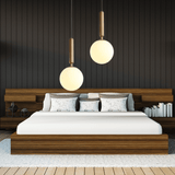 Bellaro Pendant Light with Warm LED Ambient Glow