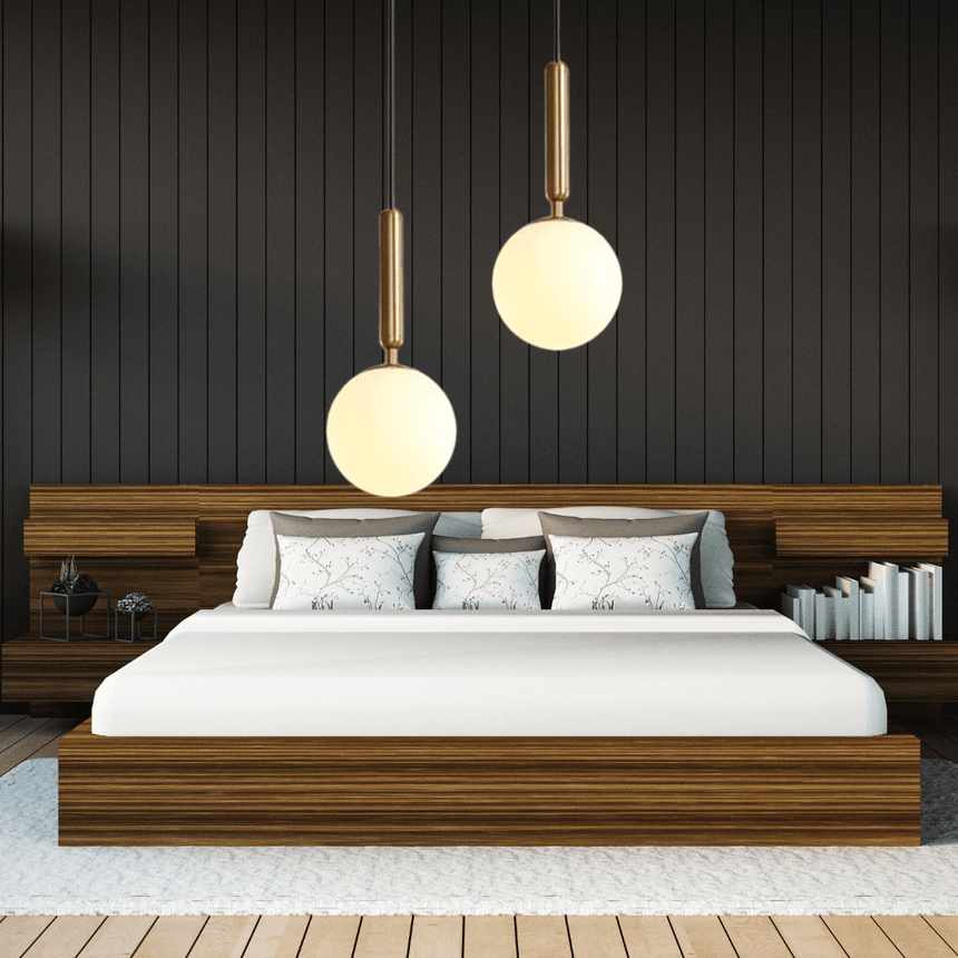 Bellaro Pendant Light with Warm LED Ambient Glow