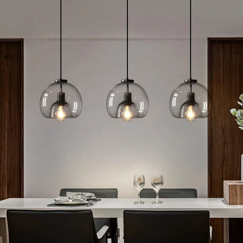 Contemporary Translucent Glass Pendant Light with Bright Inviting Glow | OroDwell