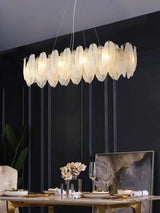 Rose gold lamp base detail