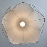 Fabric Petal Chandelier Durable Shade Design