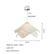 Fabric Chandelier Natural Artistry Warm Glow
