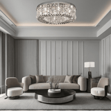 Ring Chandelier with K9 Crystal Detailing