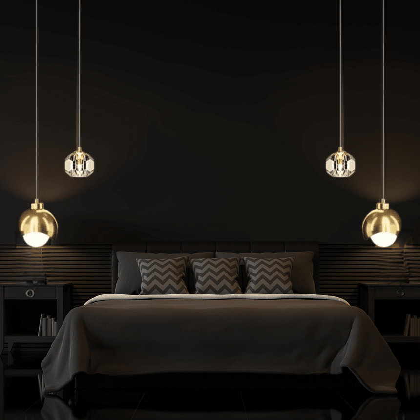 Elaria Crystal Pendant Light for Dining Room