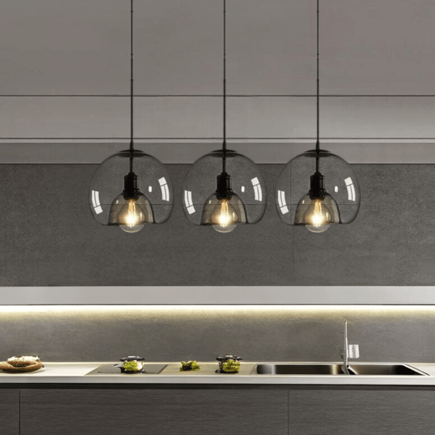 Glass Pendant Light Mounted for Home Decor | OroDwell