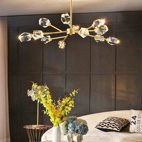 Modern Sparkling Crystal Pendant Light for Modern Home Interiors | OroDwell