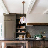 Aluminum and Glass Pendant Light for Modern Home Decor | OroDwell